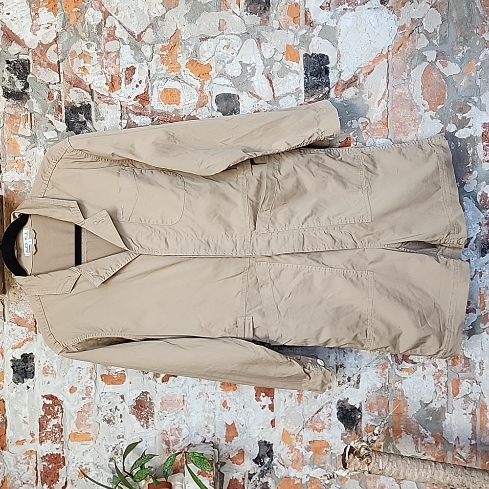 Alex Mill Long Sleeve Short Standard Jumpsuit - Picture 4 of 9
